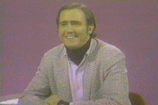 Andy as the Talk Show Host